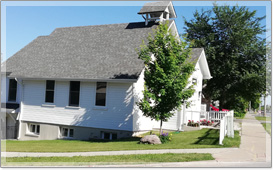 the only wood framed church in the city of Toronto